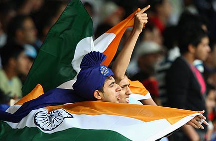 The Indian Flag Waved High